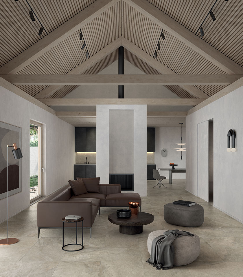 Découvrez le charme du ton sur ton avec les surfaces Lea Ceramiche dans des nuances neutres et matiéristes, pour des intérieurs harmonieux, élégants et contemporains.